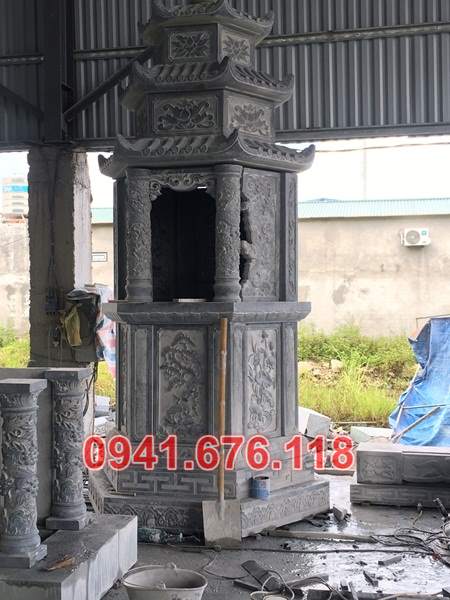 Mẫu mộ đá tròn lục lăng đẹp bán tại bắc kạn ninh bình hà nội